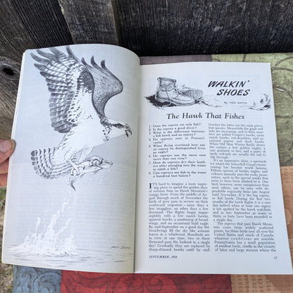 Set of 6 Vintage Game News Magazines by the PA Game Commission
