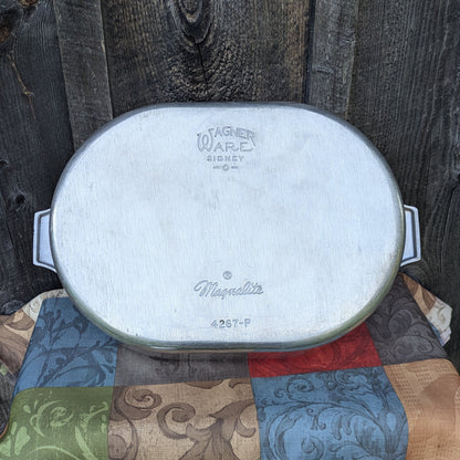 Magnalite Cast Aluminum 13 Quart Oval Roaster 4267-P by Wagner Ware
