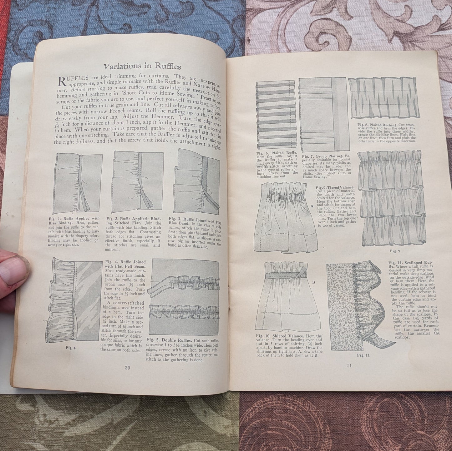 Vintage 1930's Singer Sewing Library Books 3 & 4- Children's Clothes and How to Make Draperies