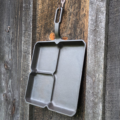 Griswold Cast Iron Square Colonial Breakfast Skillet 666