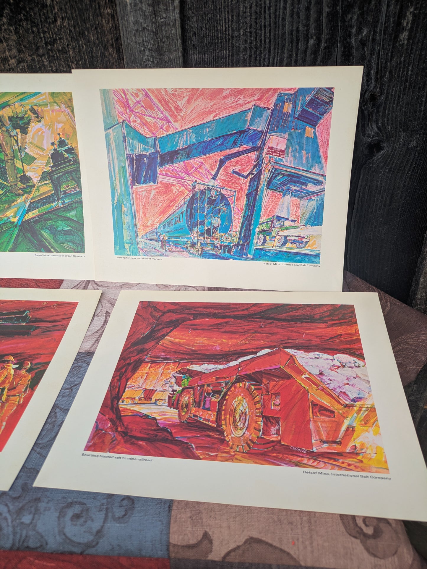 Vintage Restof Mine Art Prints by Ray Dallasta