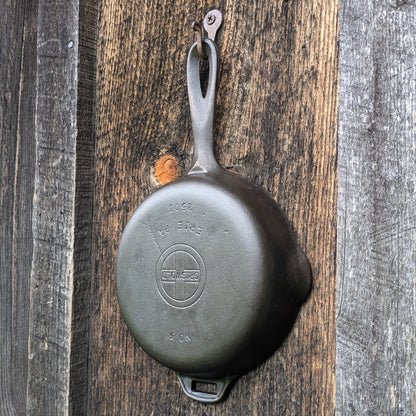 Griswold #3 Cast Iron Skillet with Small Block Logo and Hinge Tab 2503