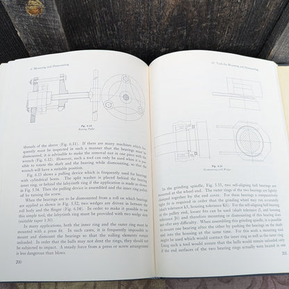Vintage 1959 Ball and Roller Bearing Engineering by Arvid Palmgren