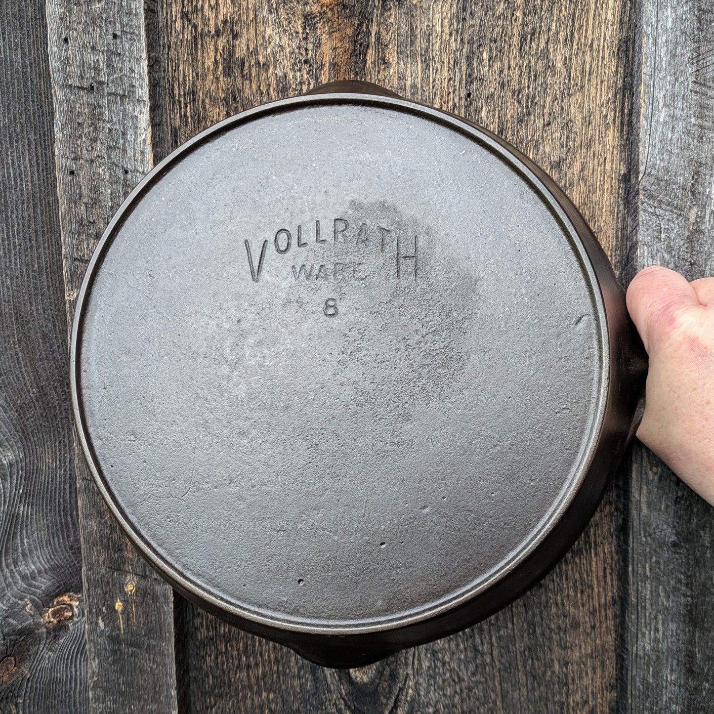 Vintage Vollrath Ware #8 Cast Iron Skillet