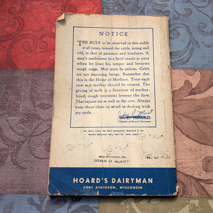 Vintage Hoard's Dairyman Herd Health Guides