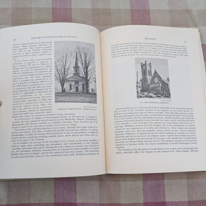 History of Chautauqua County, New York 1938-1978 plus Biographical Cyclopedia Index