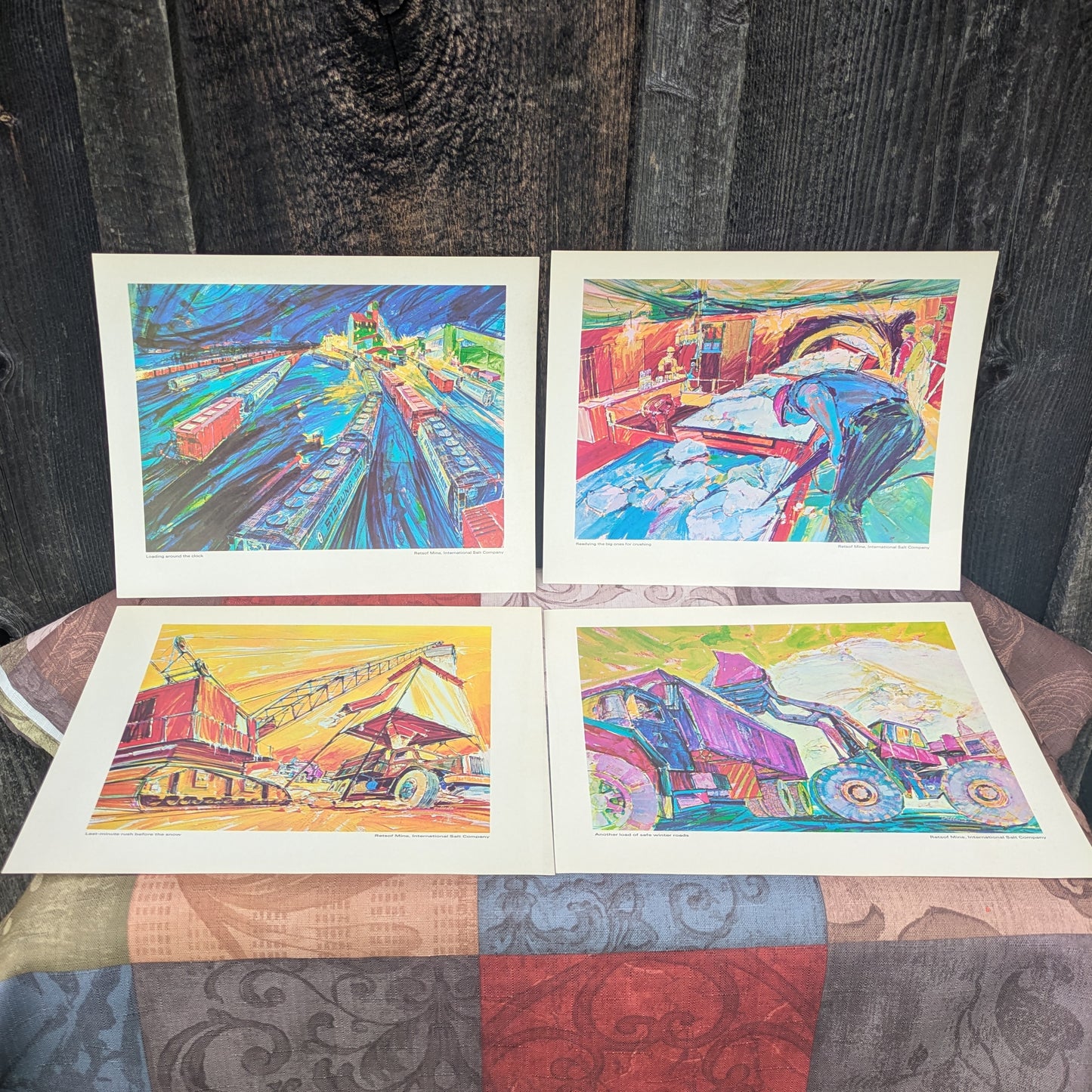 Vintage Restof Mine Art Prints by Ray Dallasta