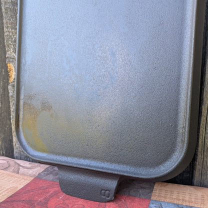 Vintage Griswold #8 Cast Iron Double Griddle with Large Block Logo 745 A