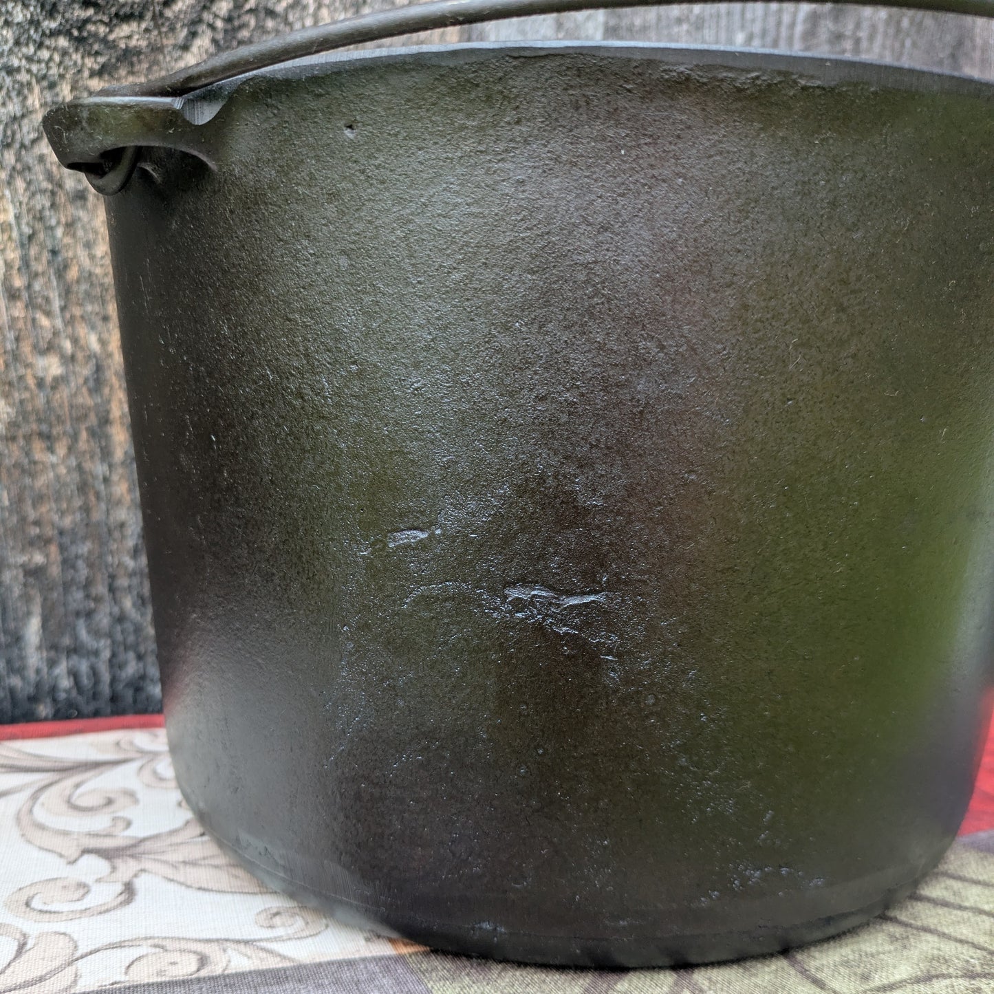 Wagner Ware Cast Iron Flat Bottom Kettle #8