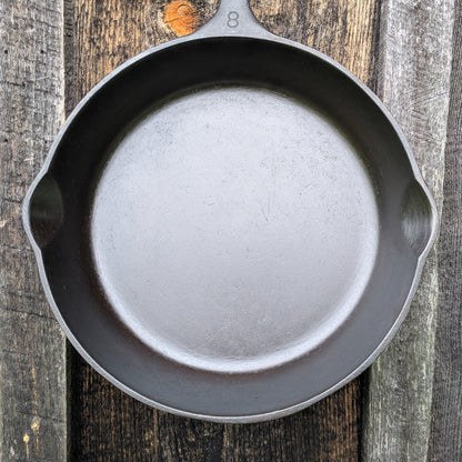 Vintage Wagner Ware Sidney O #8 Cast Iron Skillet 1058 I