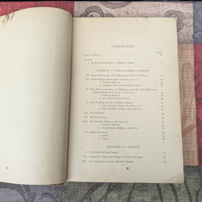 A Short History of Ancient Times for Colleges and High Schools, 1906 History of Ancient Egypt, Rome and Greece