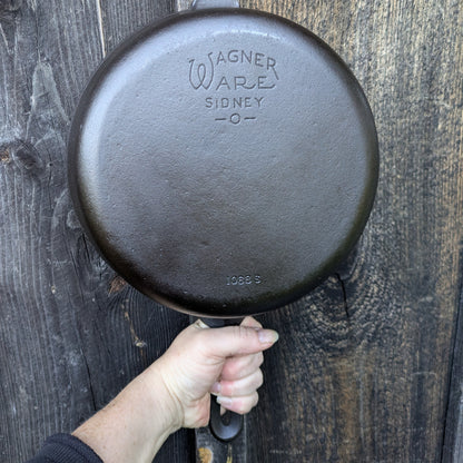 Vintage Wagner Ware Sidney O #8 Deep Skillet or Chicken Fryer 1088 S
