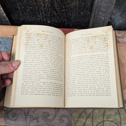 How to Teach by Strayer and Norsworthy, 1922