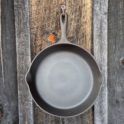 Set of 4 Vintage Wagner Ware Cast Iron Skillets, Sizes #3, 6, 8, & 10