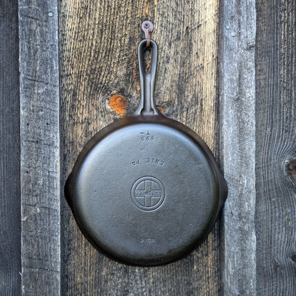 Complete Set Griswold Small Block Groove Handle Cast Iron Skillets- Sizes #3-#9