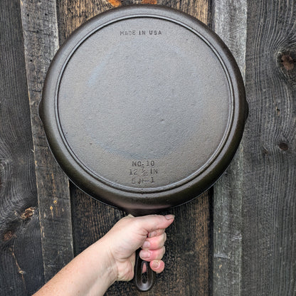 BSR Century Series #10 Cast Iron Skillet with Lid