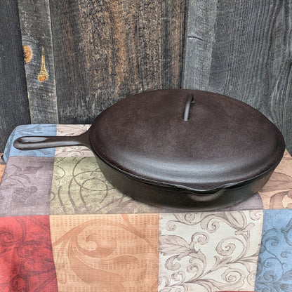 BSR Century Series #10 Cast Iron Skillet with Lid