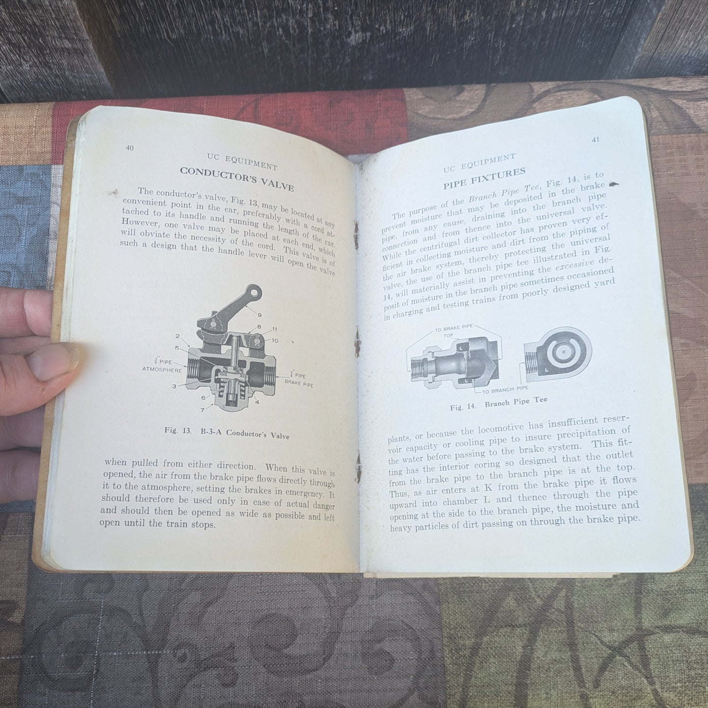 1925 UC Train Passenger Car Brake Equipment Instruction Pamphlet 5050-2, Westinghouse Air Brake Co.