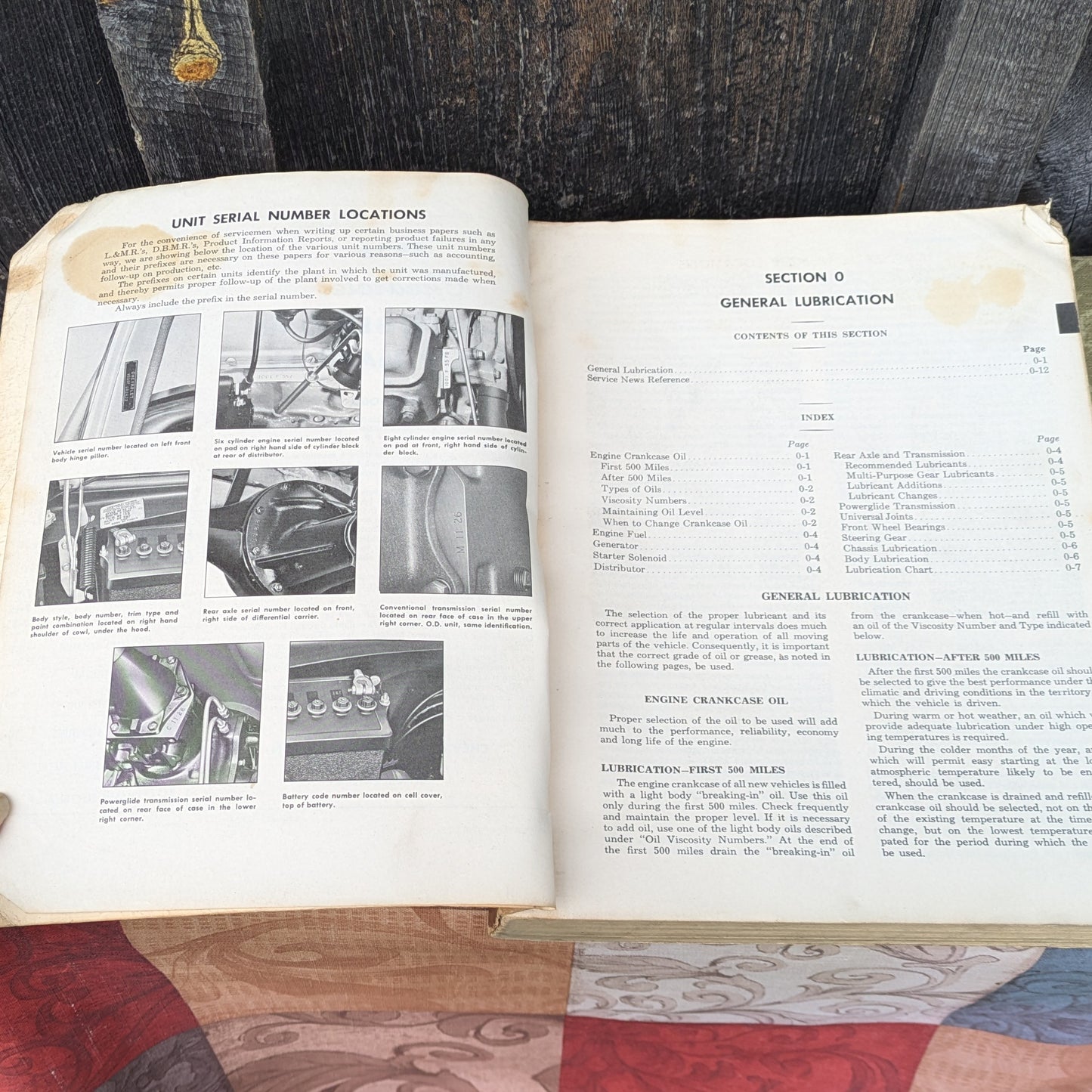 1955 Chevrolet Passenger Car Shop Manual