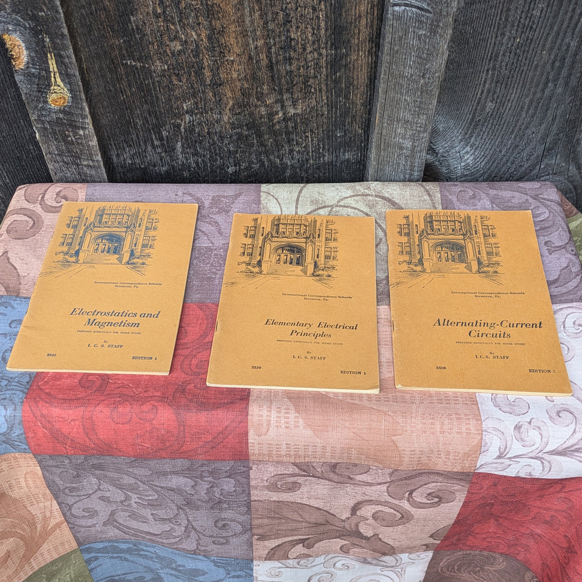 1940s International Textbook Company Home Study Booklets on Electricity, Radio, Mechanics and More