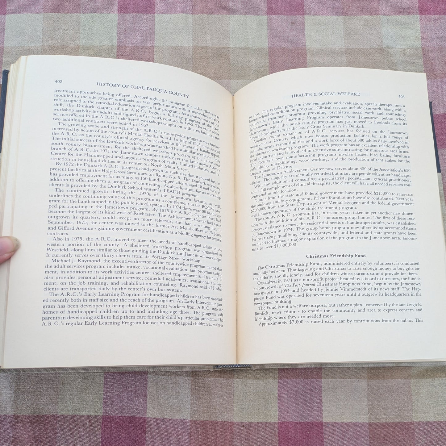 History of Chautauqua County, New York 1938-1978 plus Biographical Cyclopedia Index