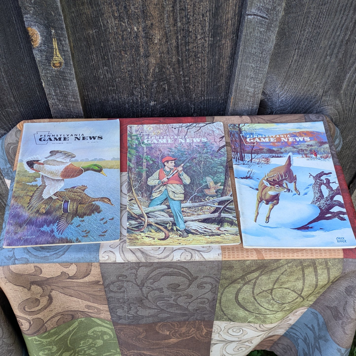 Set of 9 Vintage 1970 Game News Magazines