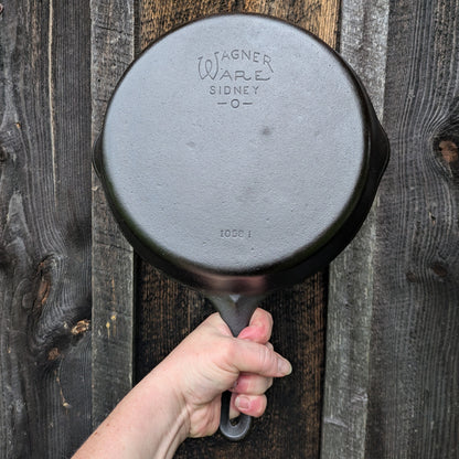 Vintage Wagner Ware Sidney O #8 Cast Iron Skillet 1058 I