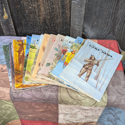 Vintage 1979 Game News Magazines, Full Year Set of 12 Issues