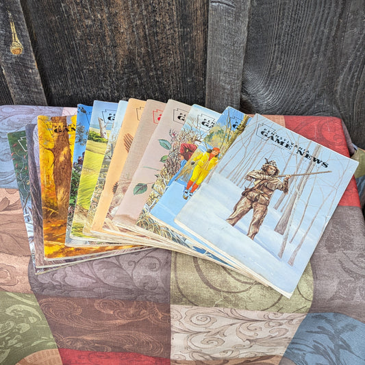 Vintage 1979 Game News Magazines, Full Year Set of 12 Issues