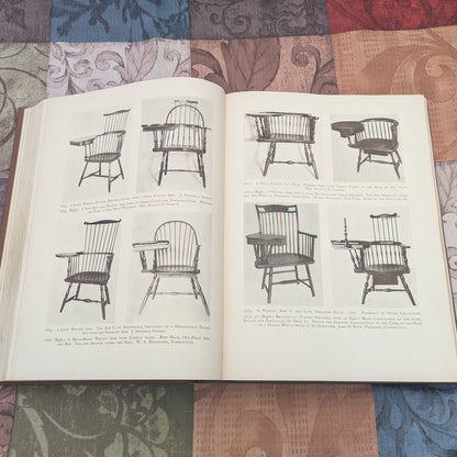 First Edition Furniture Treasury by Wallace Nutting, Complete 3 Volume Set