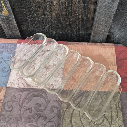 Vintage Glass Wagner Ware Corn Stick Pan