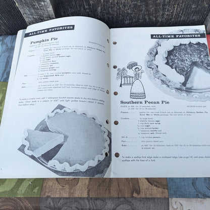 4 1950s Cookbook Booklets- Breads, Pies and Butter Cookies