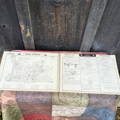 1949 American Electric Association Tune Up Specification Charts and Wiring Diagrams for Vintage Automobiles