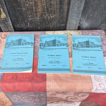 1950s International Textbook Company Home Study Booklets-Transformers, Electrical Measurements, Watthour Meters and more