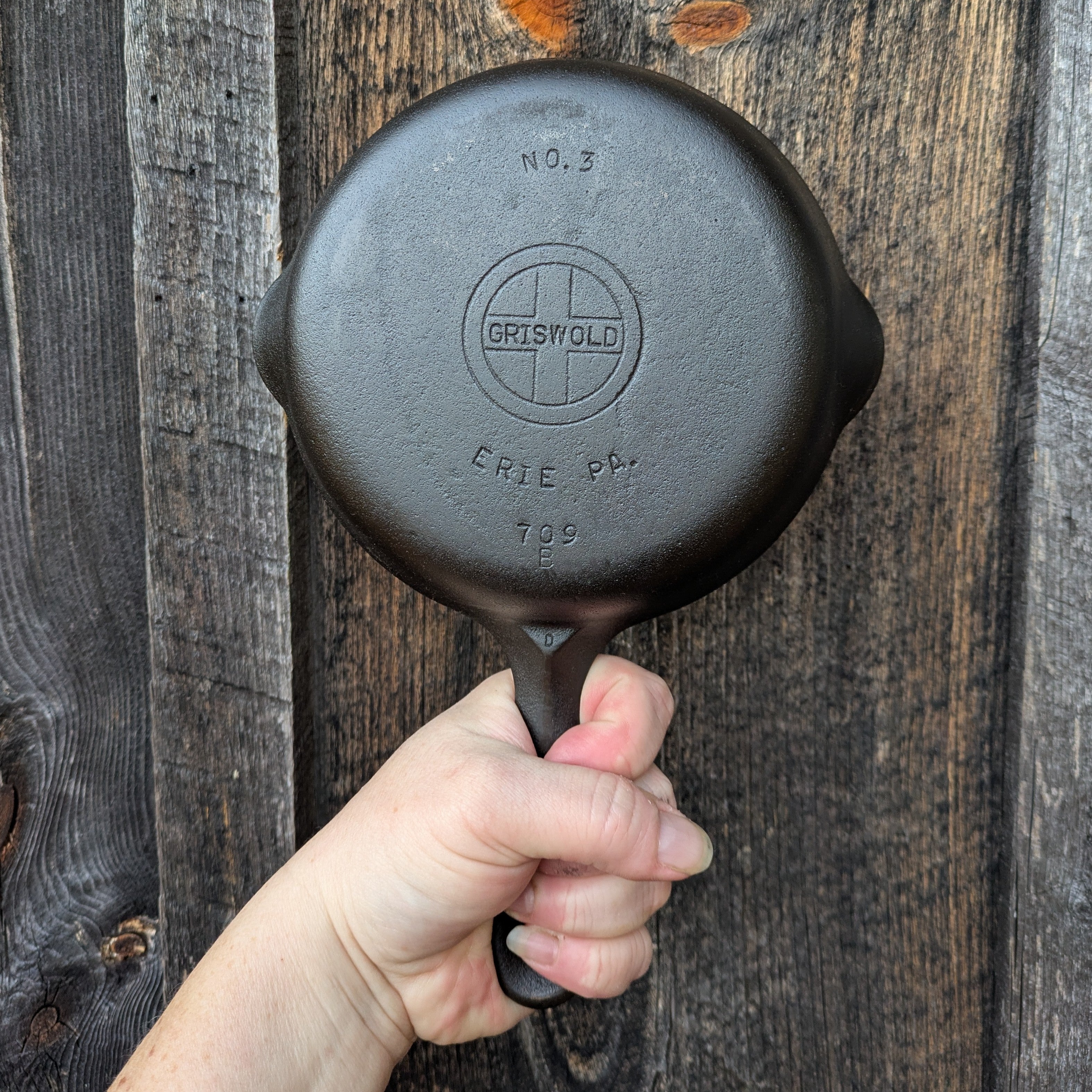 グリスウォルド スキレット #3 ビンテージ Griswold skillet グリスウォルド スキレット #3 ブロック文字 1930～1939年 ビンテージ