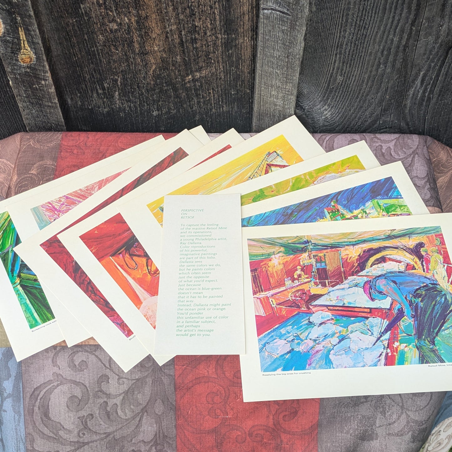 Vintage Restof Mine Art Prints by Ray Dallasta
