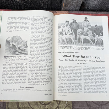 Vintage 1971 Pennsylvania Game News Magazines, Full Year Set of 12