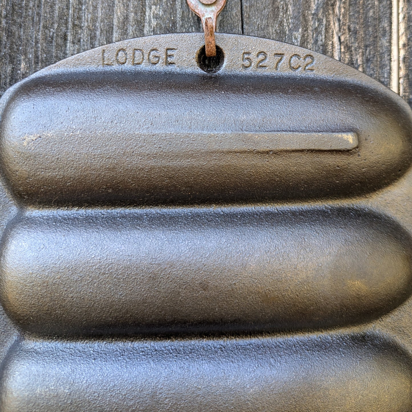Lodge Cast Iron Corn Stick Pan with 5 Molds, 527C2