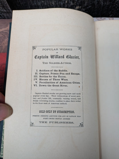 Peculiarities of American Cities and Down the Great River by Willard Glazier
