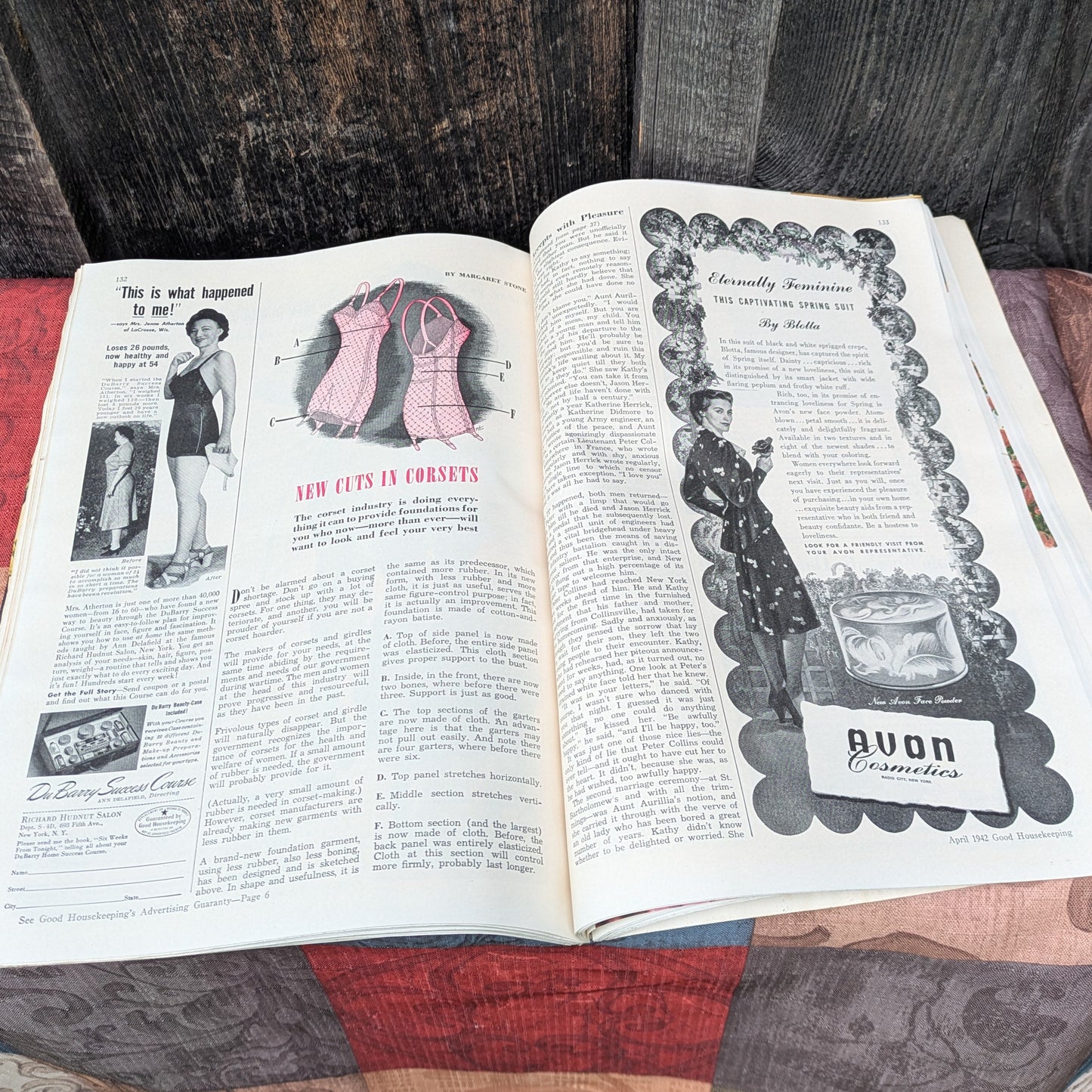 5 Vintage Issues of Good Housekeeping Magazine 1942