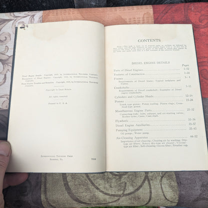 Set of 4 International Textbook Company Books on Engines