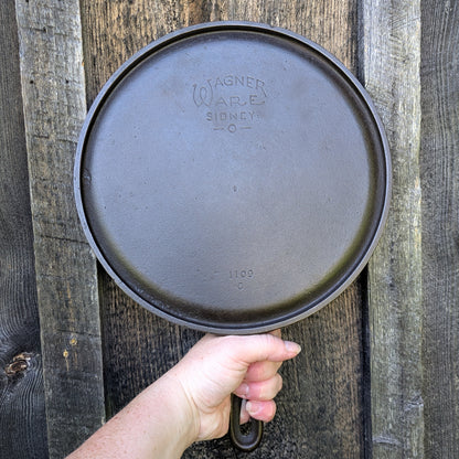 Wagner Ware Cast Iron Skillet Griddle #9 1109