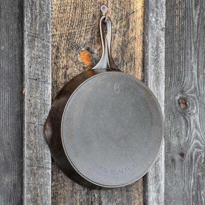 Antique Cast Iron National Skillet, Size #9, made by Wagner Ware