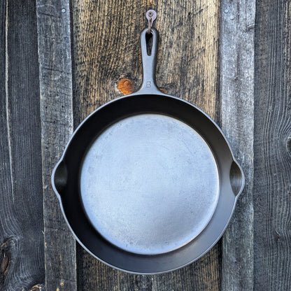 Complete Set Griswold Small Block Groove Handle Cast Iron Skillets- Sizes #3-#9