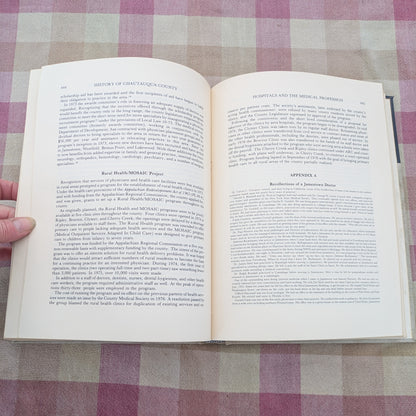 History of Chautauqua County, New York 1938-1978 plus Biographical Cyclopedia Index