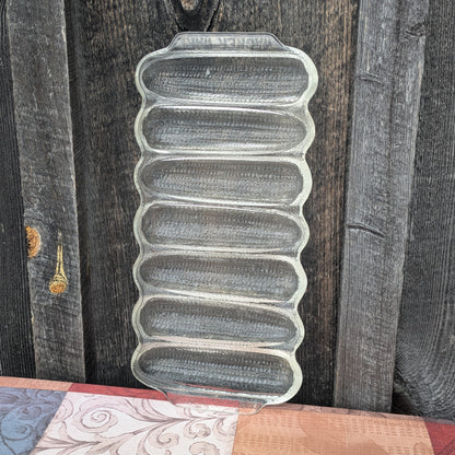 Vintage Glass Wagner Ware Corn Stick Pan