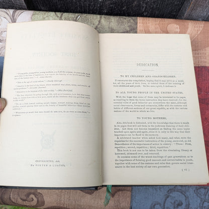 Sensible Etiquette of the Best Society by Mrs. H. O. Ward, 1878 Guide to Manners, Culture and More