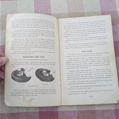 1940s Chevrolet Passenger Car Manuals, 1947 Service Information for Trucks and 1940s Car Preview Advertising.