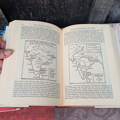 The Outline of History: The Whole Story of Man by H. G. Wells, 2 Volume Set
