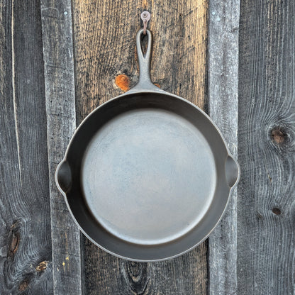 Griswold #9 Cast Iron Skillet with Heat Ring and Slant Erie Logo 710